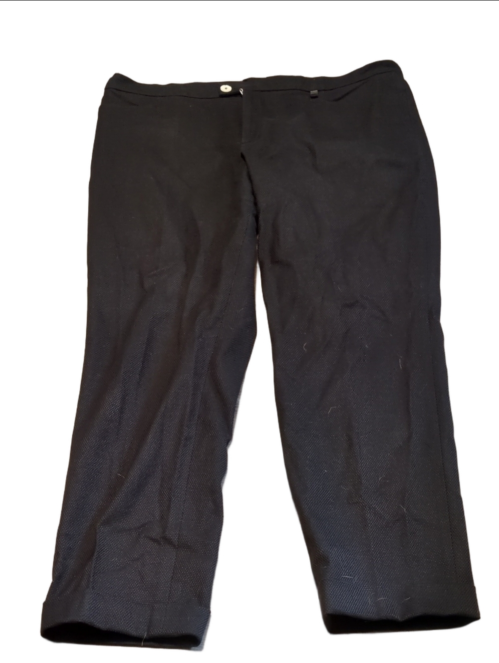 Bogner Textured Cropped Pants Size 14 Tall